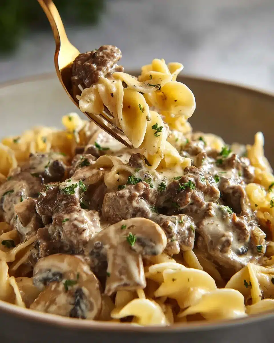 Easy Weeknight Beef Stroganoff Casserole | Family-Favorite Comfort Food
