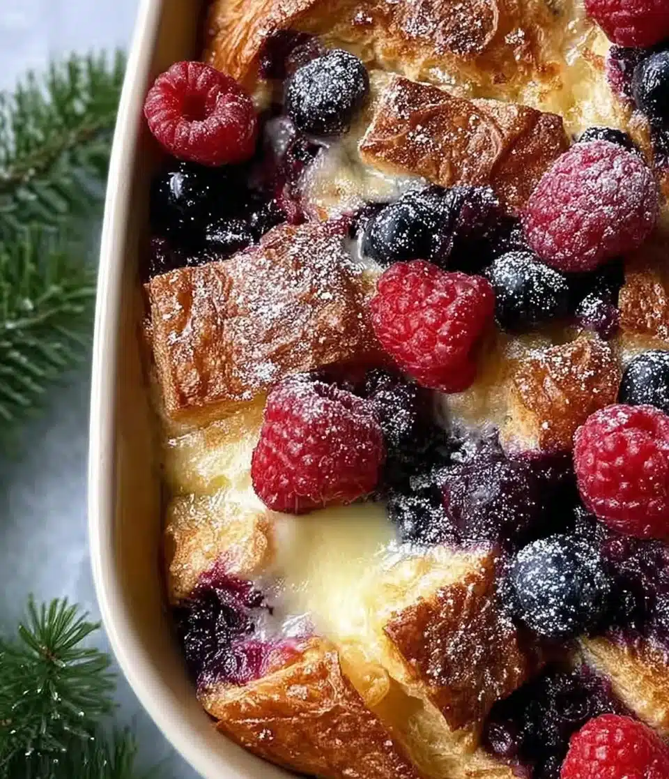Berry Croissant Bake