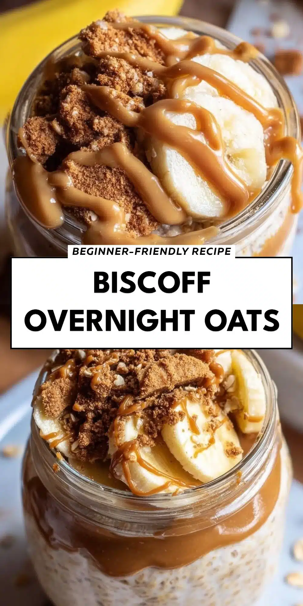 Biscoff Overnight Oats