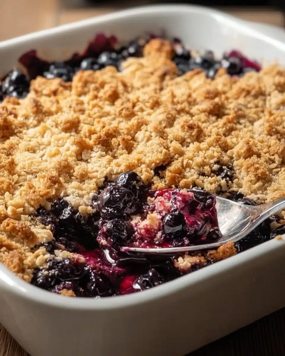 Ina Garten Blueberry Crisp