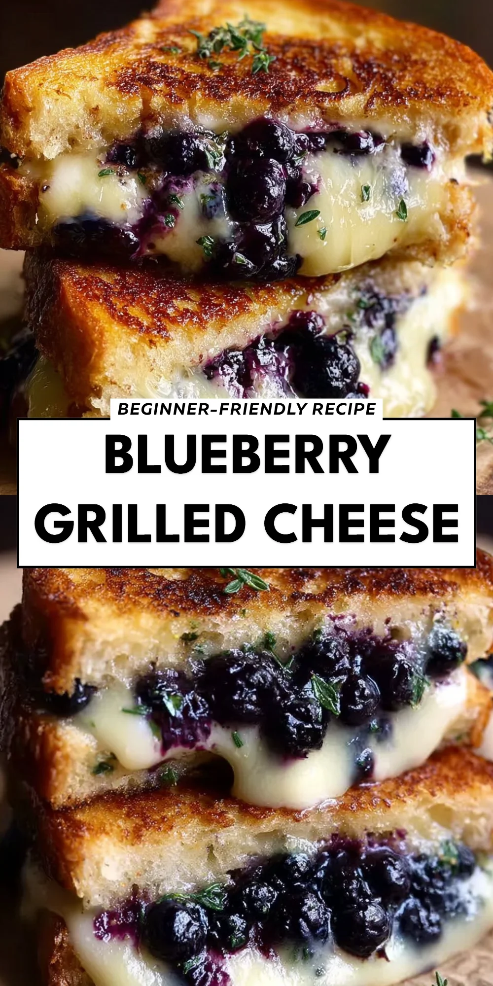 Blueberry Grilled Cheese