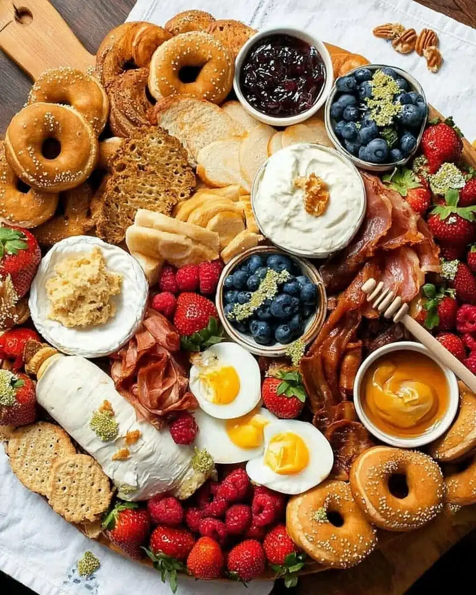 Last-Minute Breakfast Charcuterie Board for Easter Brunch