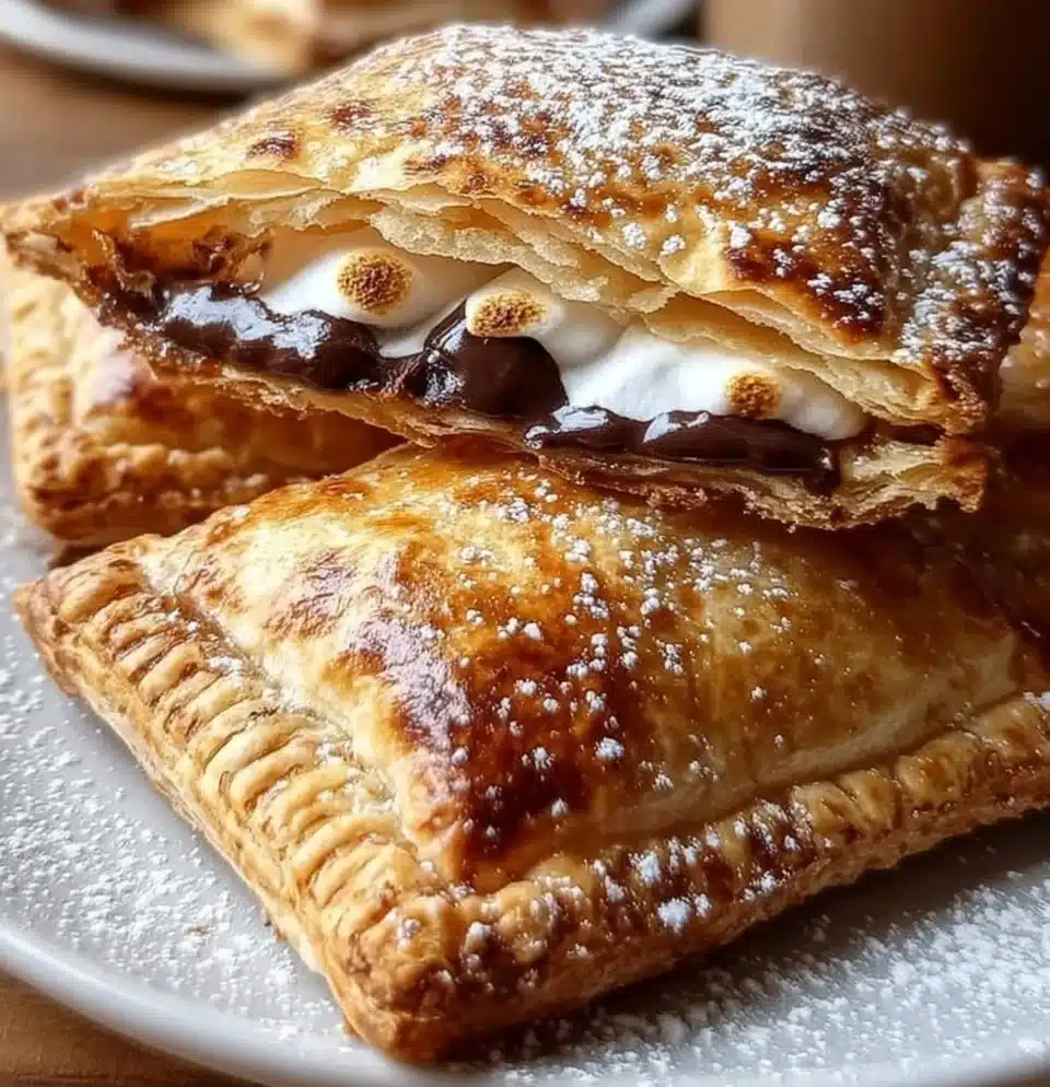 Buttery S'Mores Hand Pies