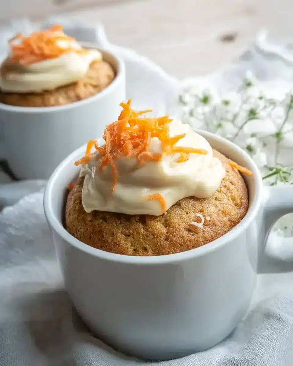 Carrot Mug Cake