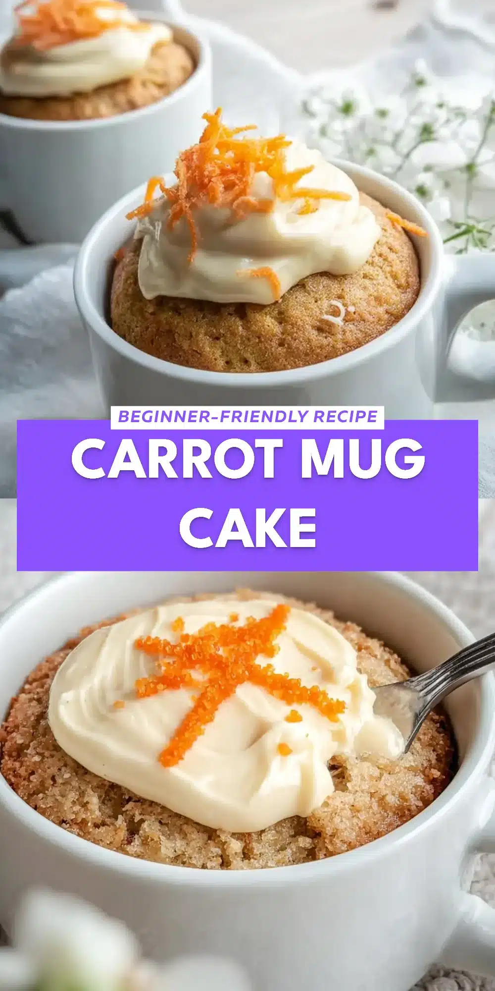 Carrot Mug Cake