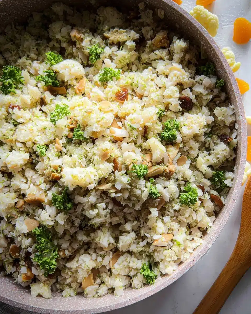 Cauliflower Rice Pilaf