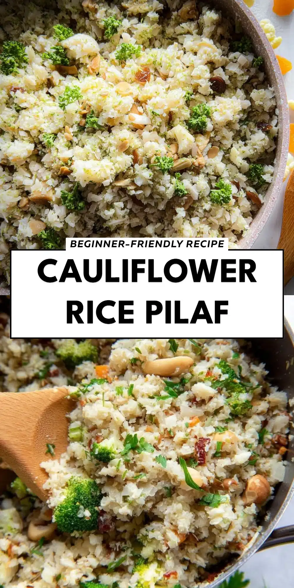 Cauliflower Rice Pilaf