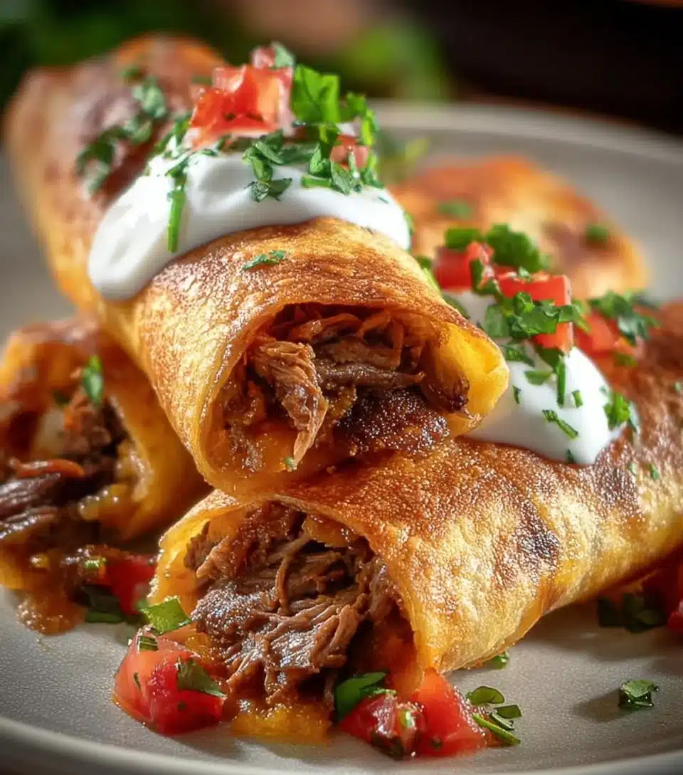 Cheese Steak Chimichangas