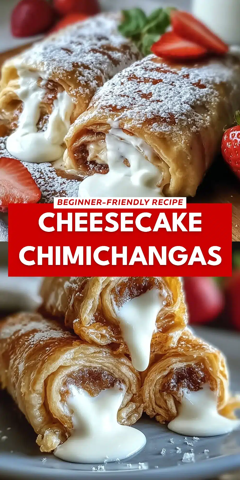 Cheesecake Chimichangas