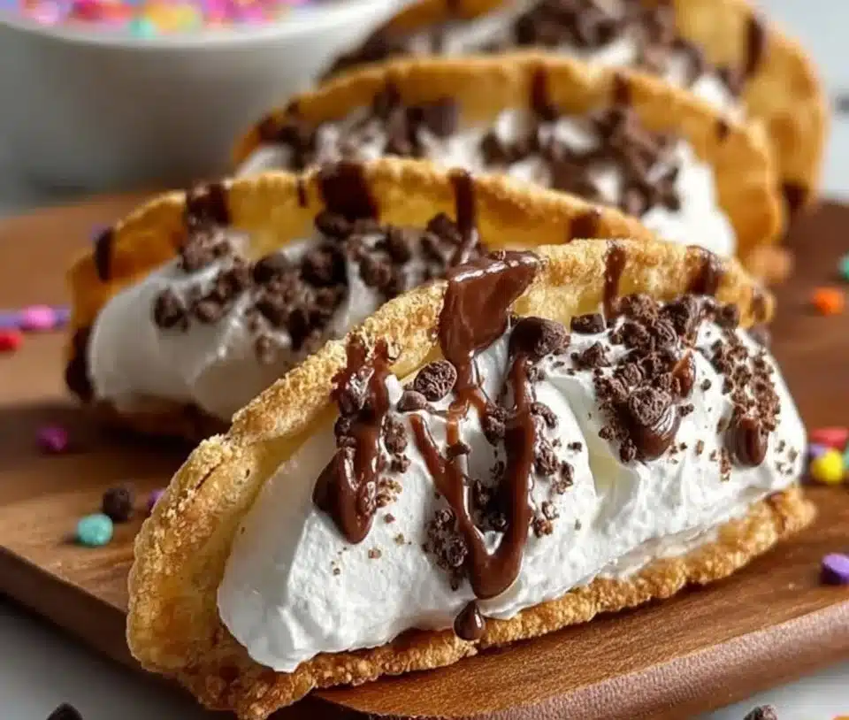 Cheesecake Cookie Tacos