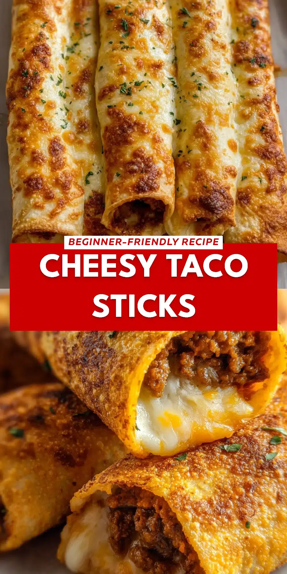 Cheesy Taco Sticks