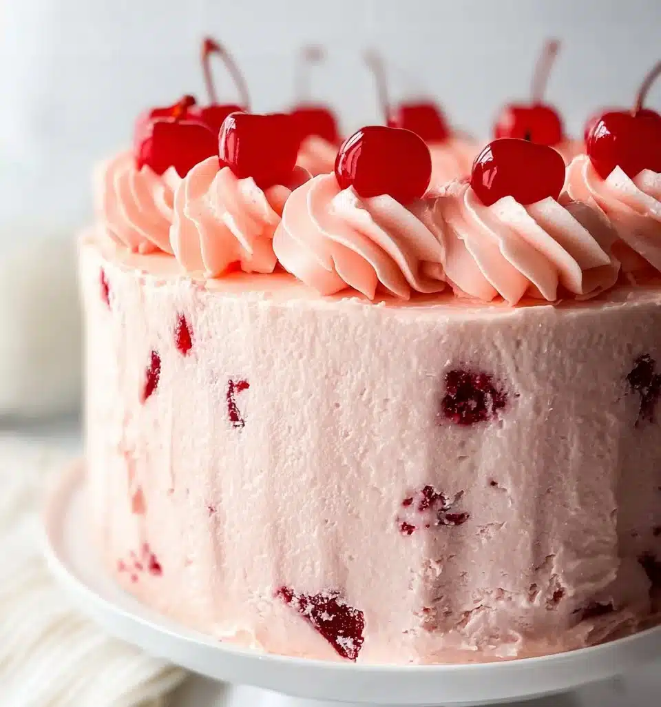 Cherry Chip Cake