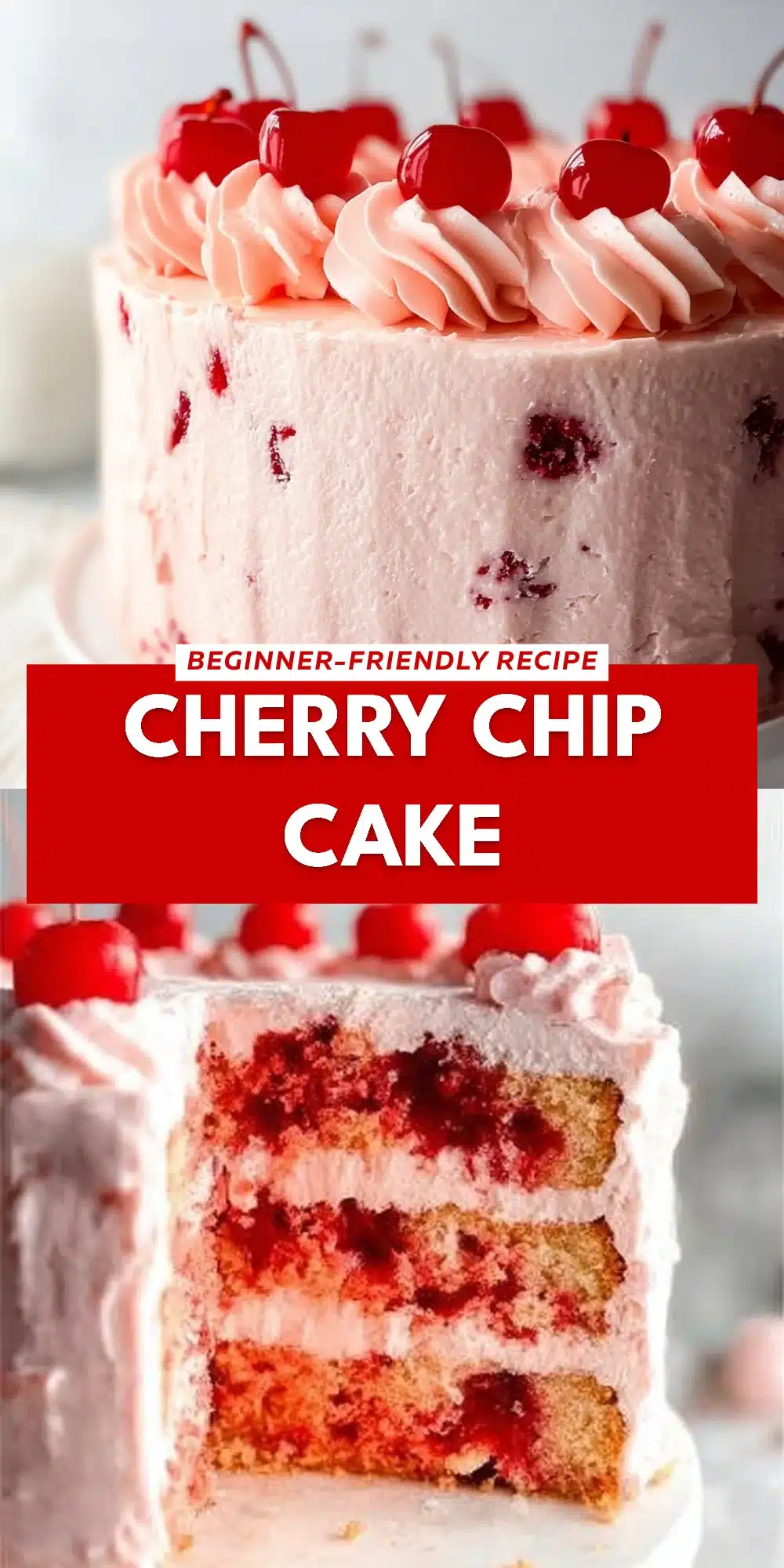 Cherry Chip Cake