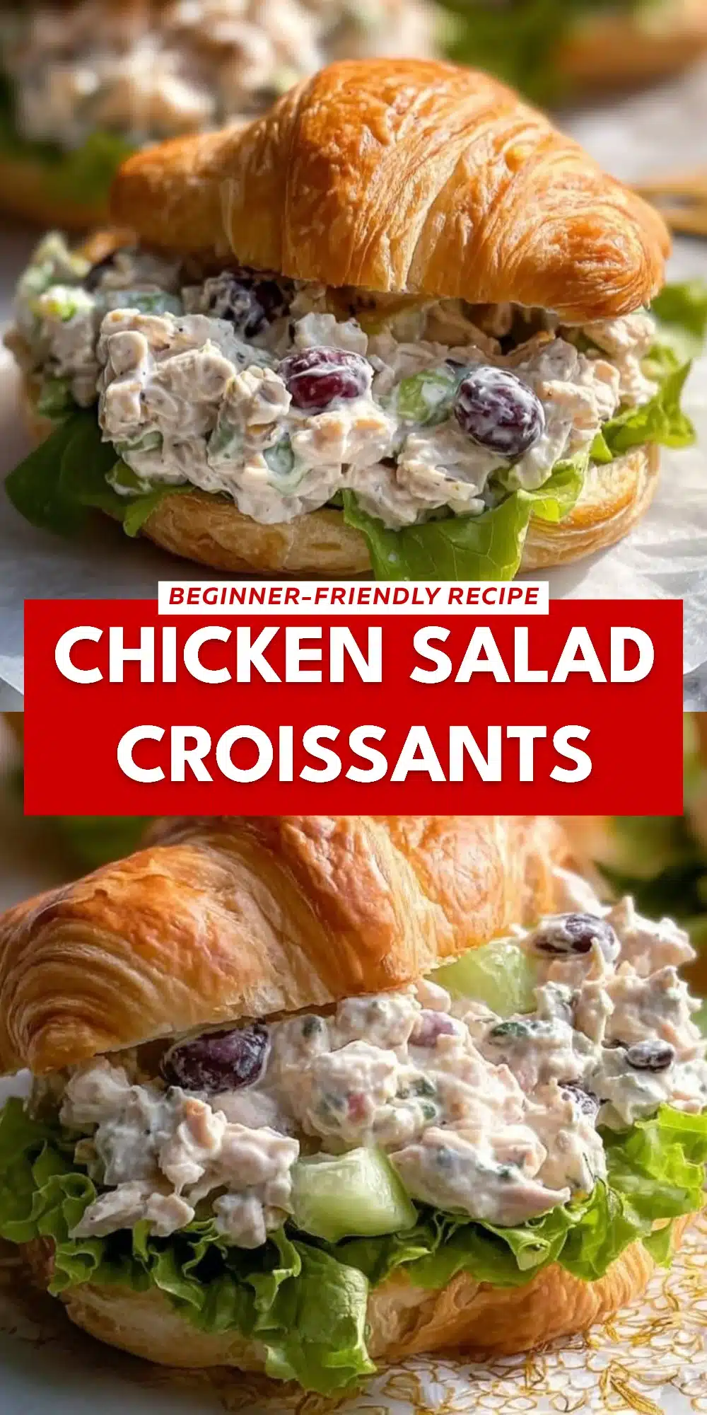 Chicken Salad Croissants