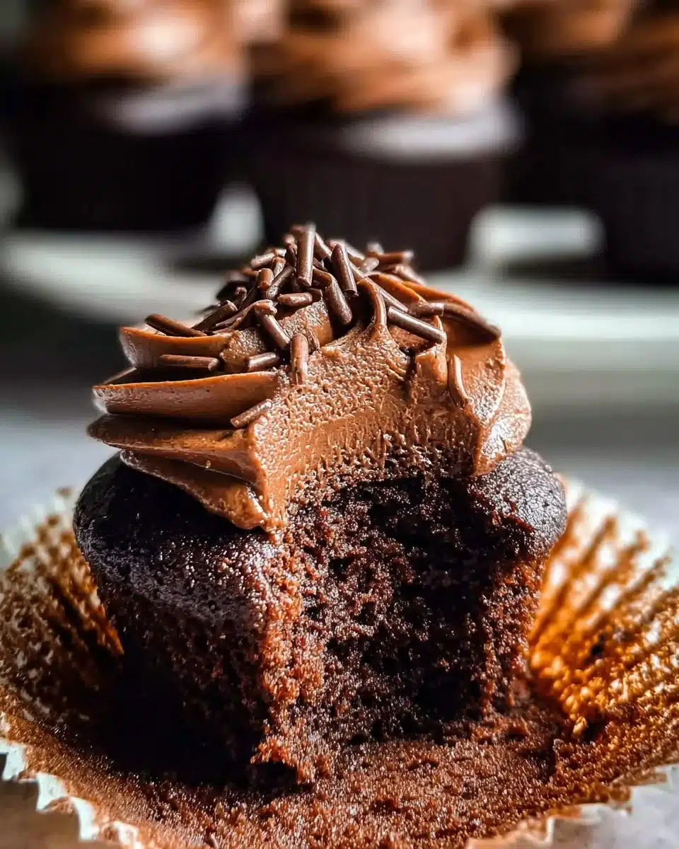 Secret to Never-Dry Chocolate Cupcakes