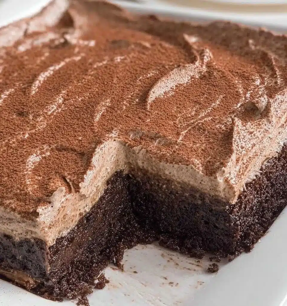 Moist Chocolate Three Milks Cake