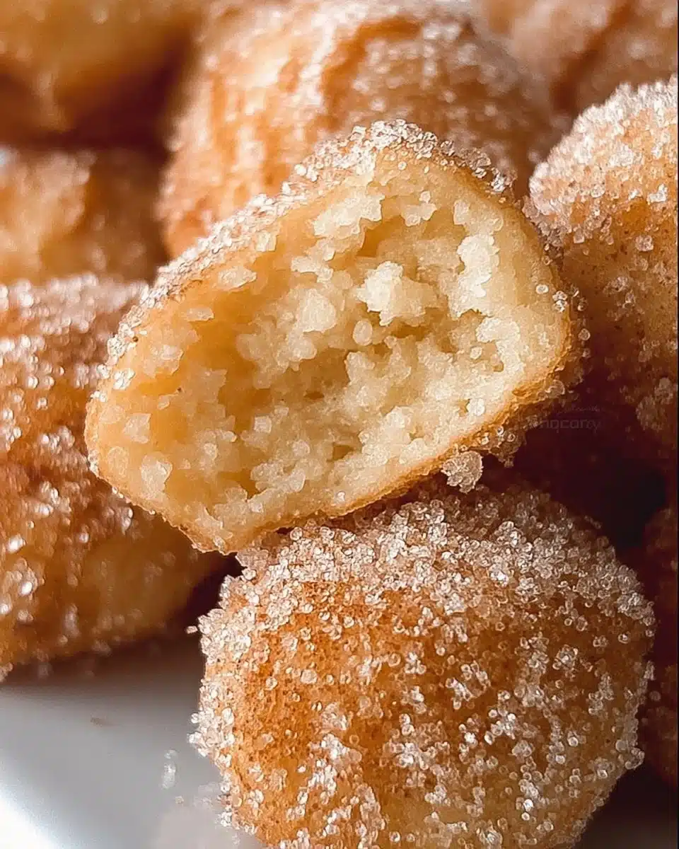 Crispy Churros Poppers Recipe