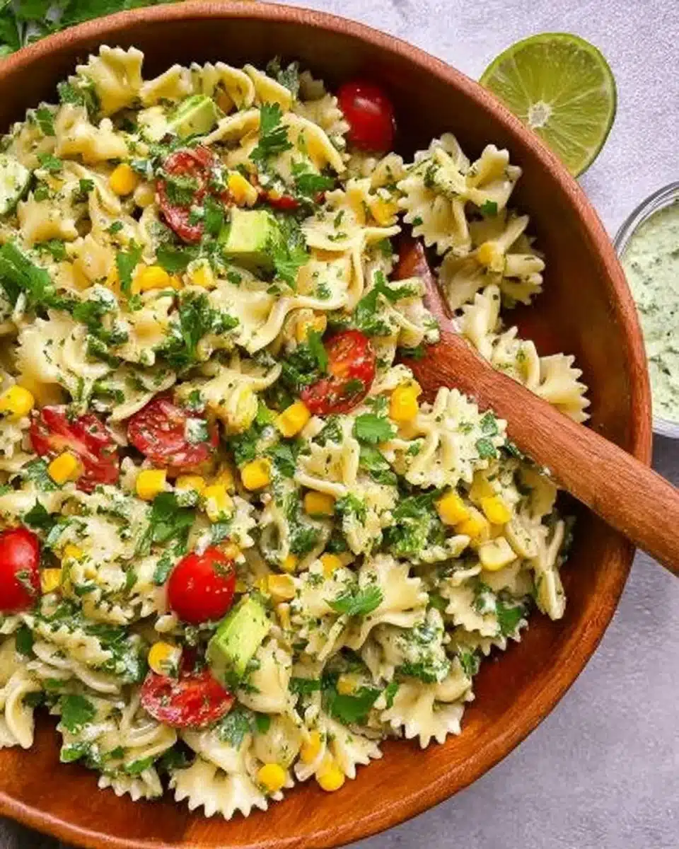 Cilantro Lime Pasta Salad
