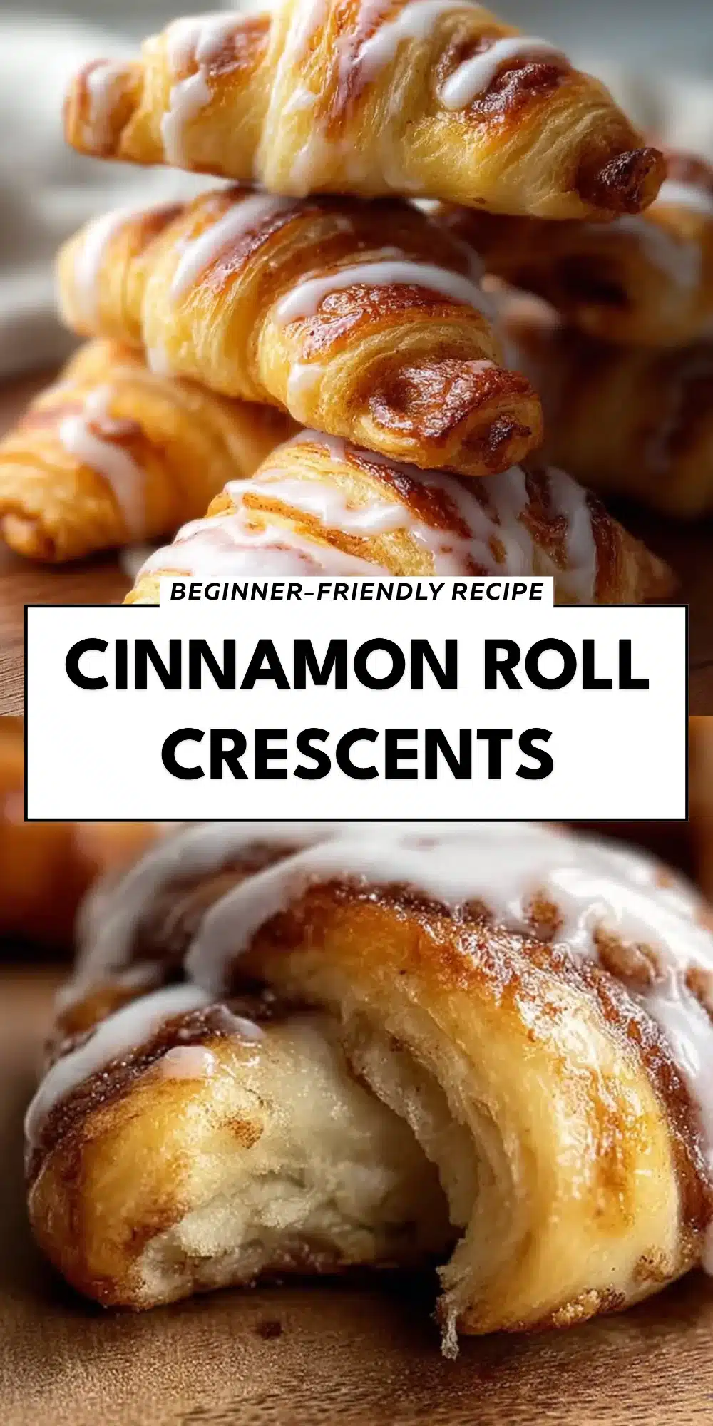 Cinnamon Roll Crescents