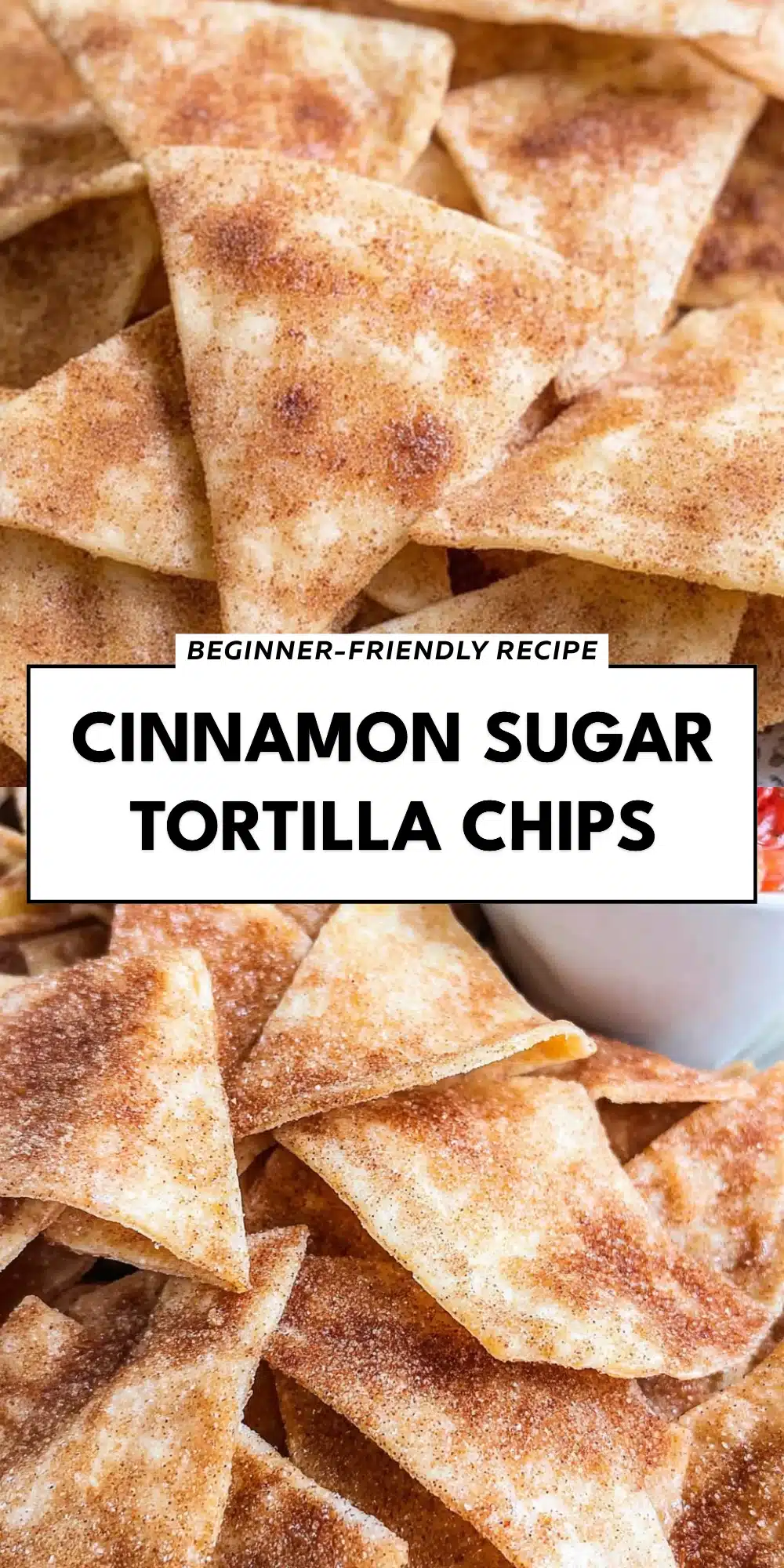 Cinnamon Sugar Tortilla Chips