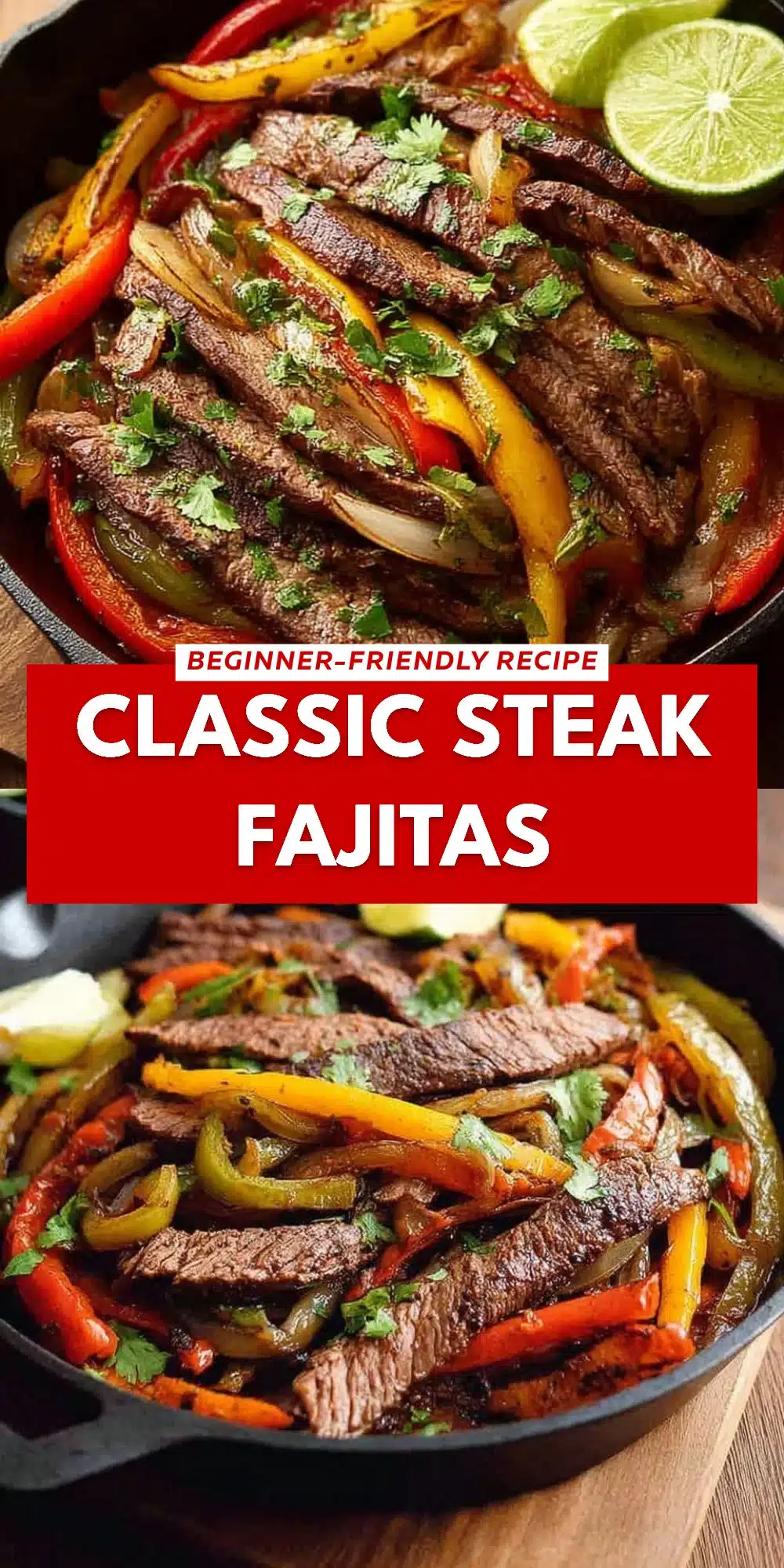 Classic Steak Fajitas
