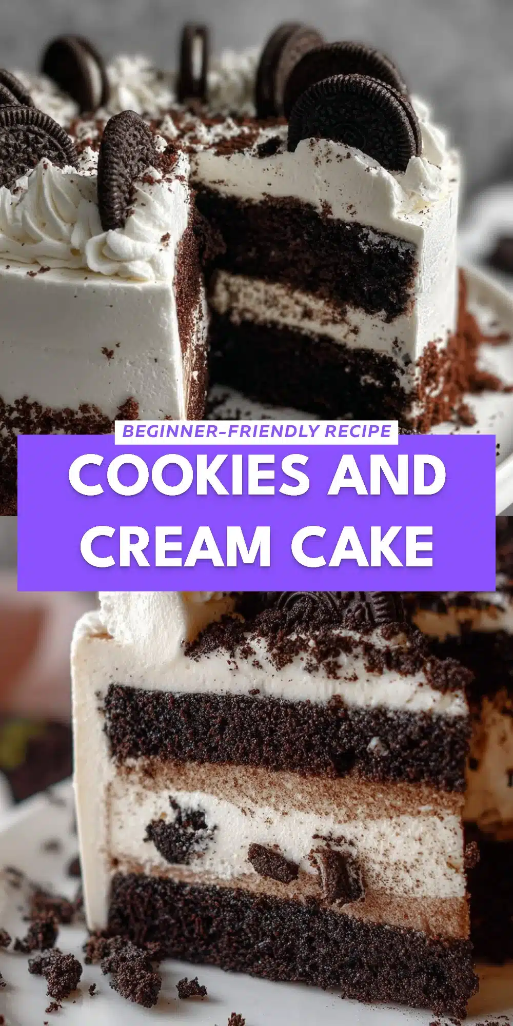 Cookies and Cream Cake