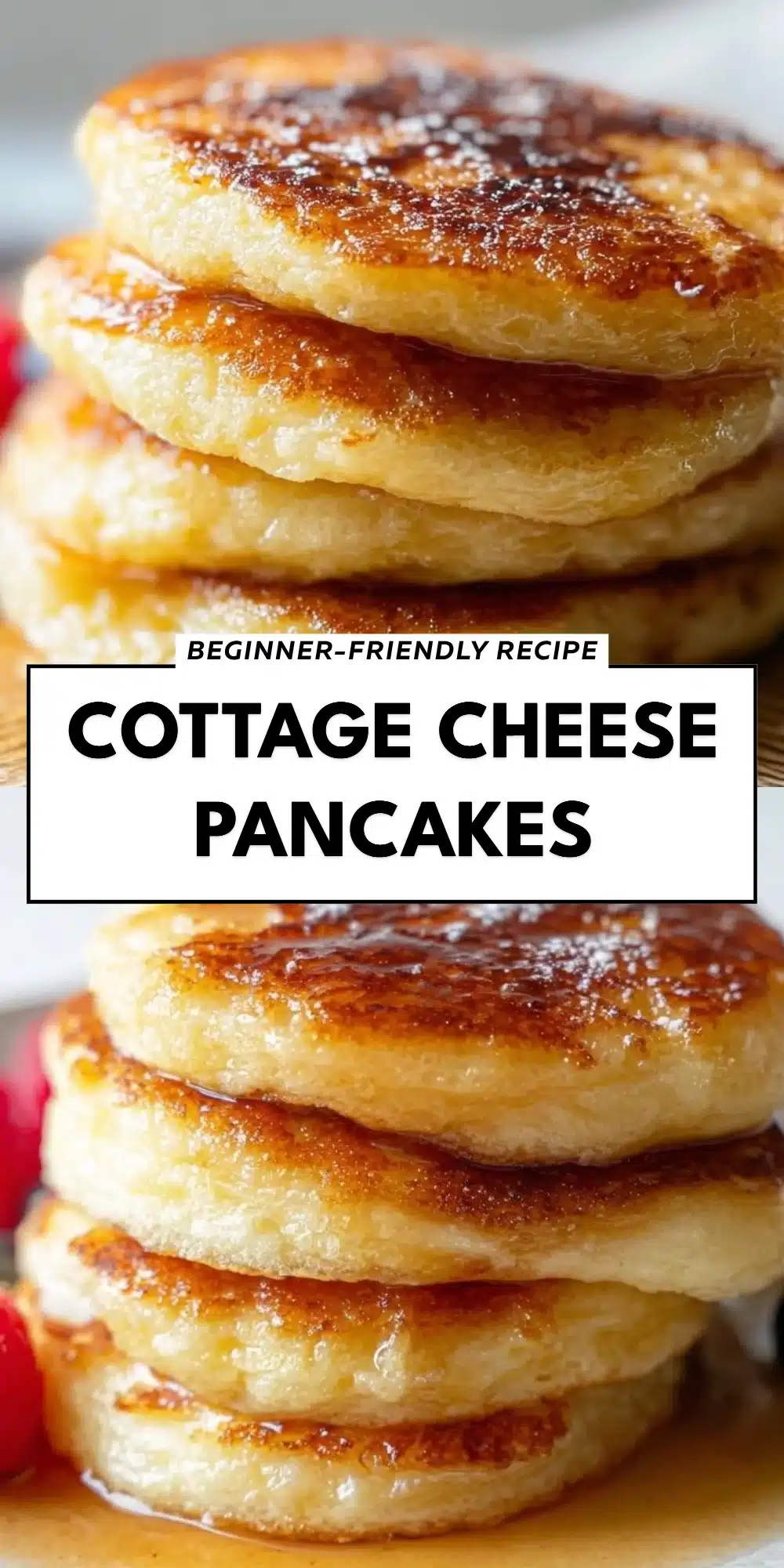 Cottage Cheese Pancakes