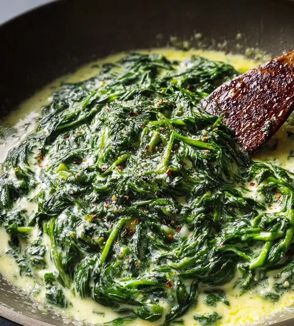 Indulge in Steakhouse Creamed Spinach: A Velvet Delight Today!