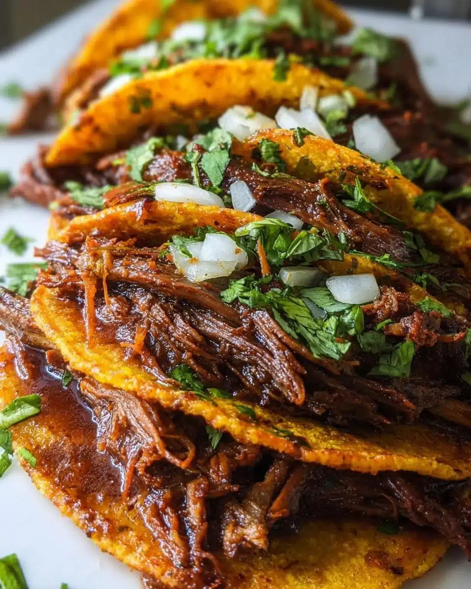 Crock Pot Birria Tacos