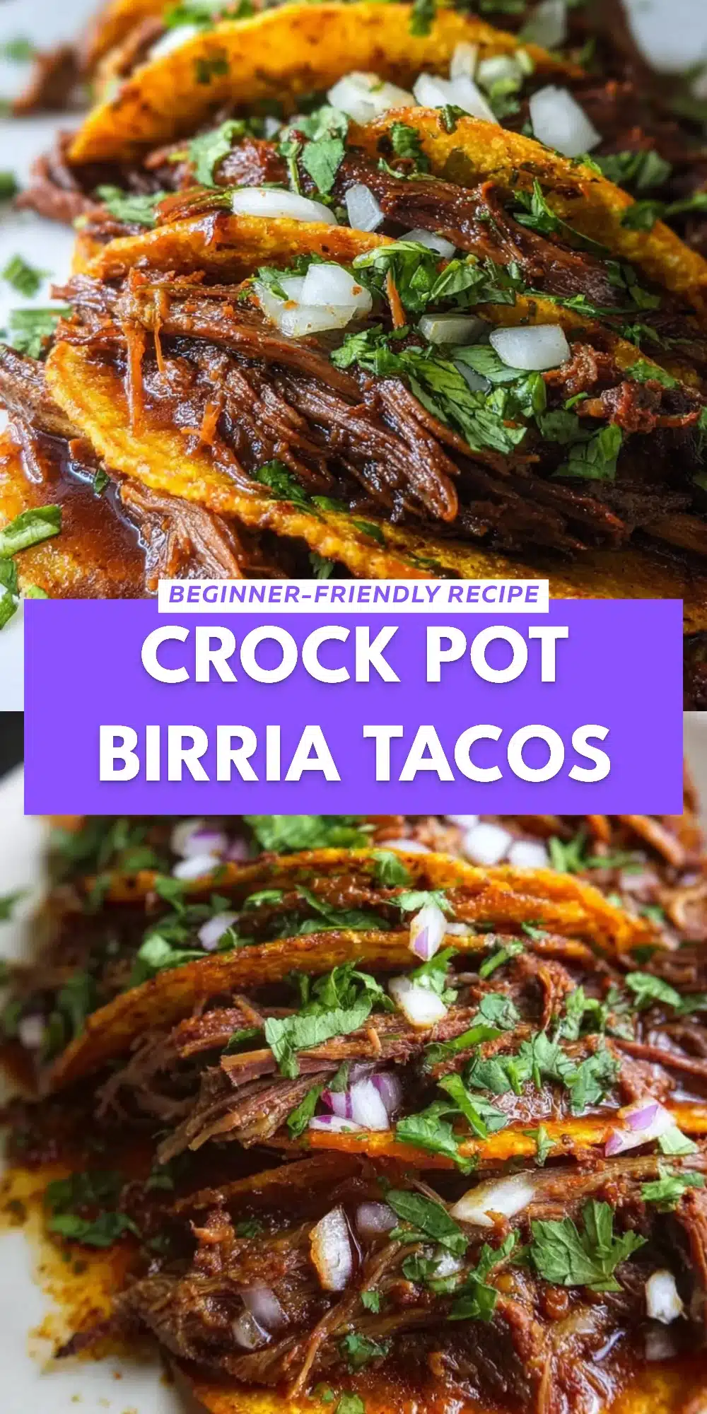 Crock Pot Birria Tacos
