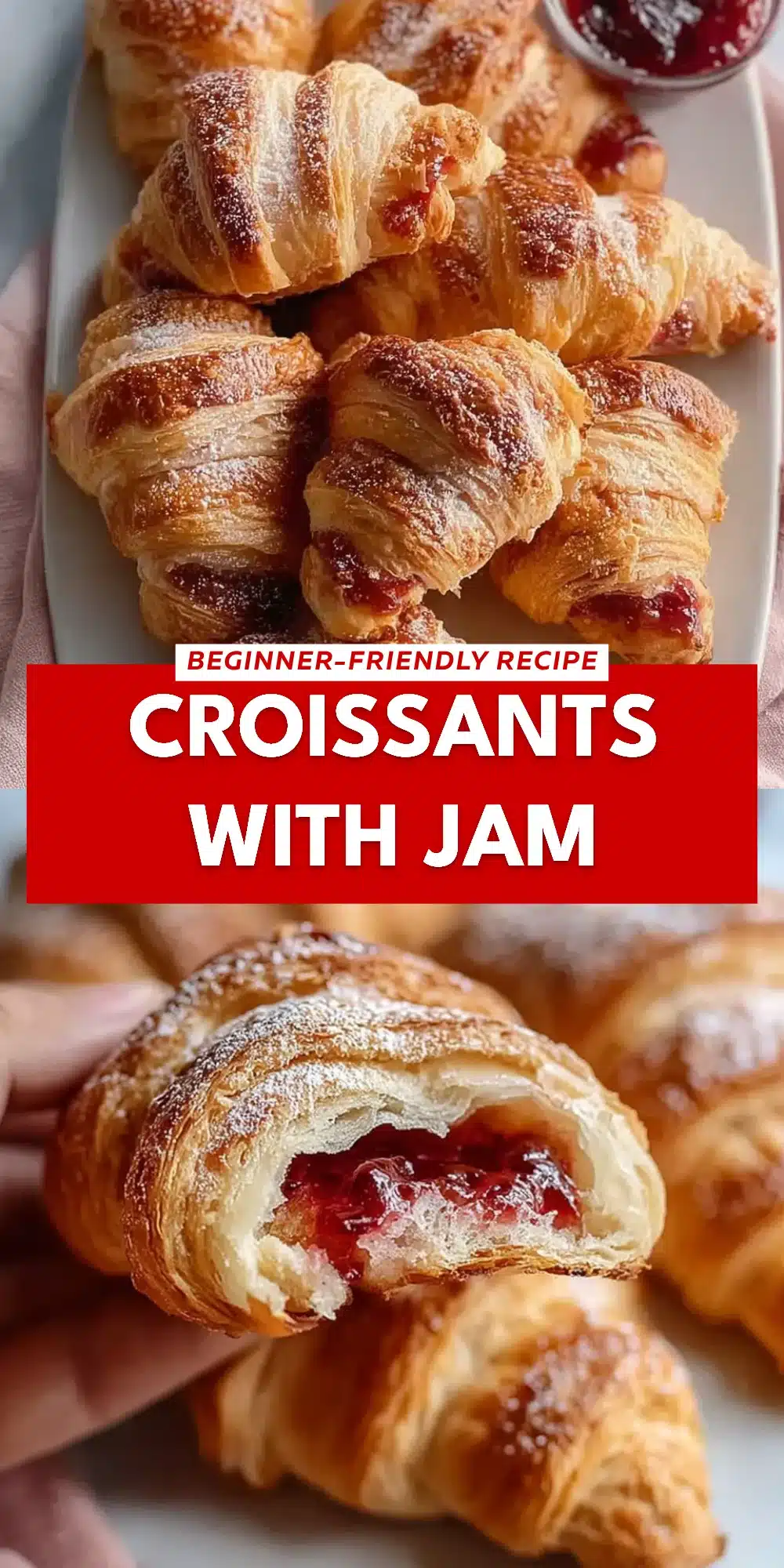 Croissants with Jam