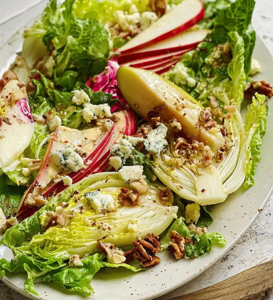 Endive, Pear, and Gorgonzola Salad