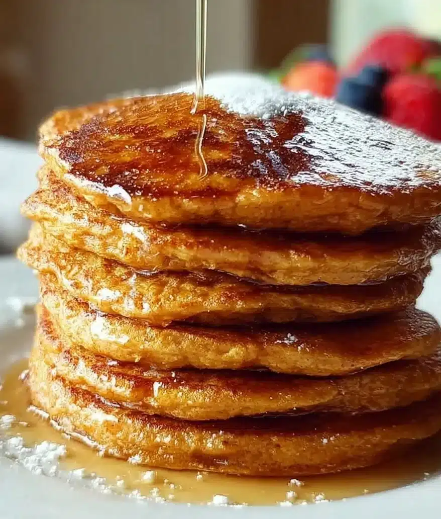 Fluffy Sweet Potato Pancakes