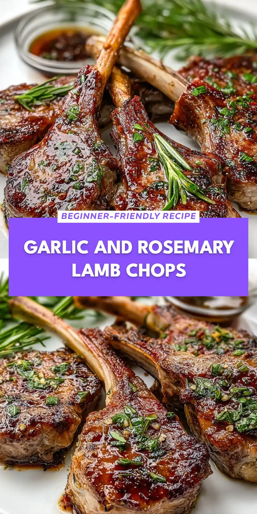 Garlic and Rosemary Lamb Chops