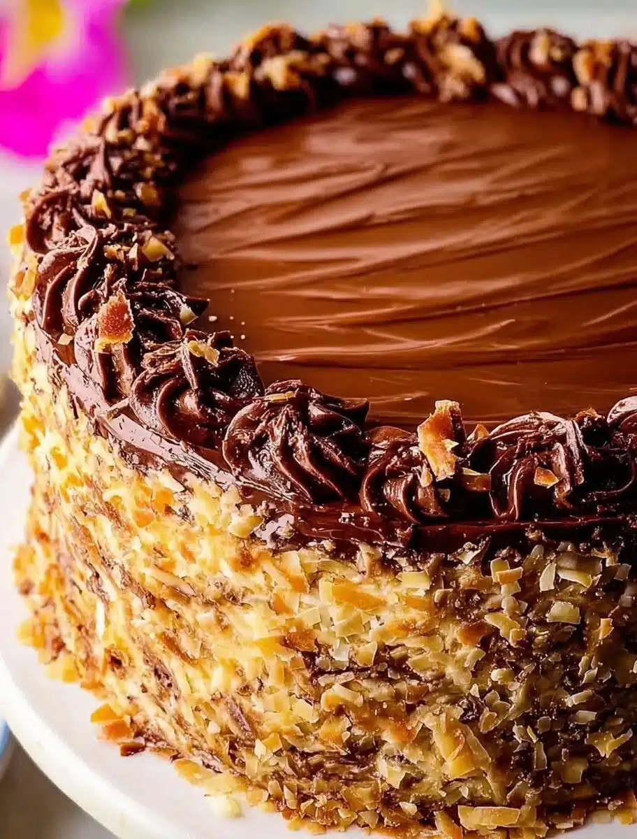 German Chocolate Cake