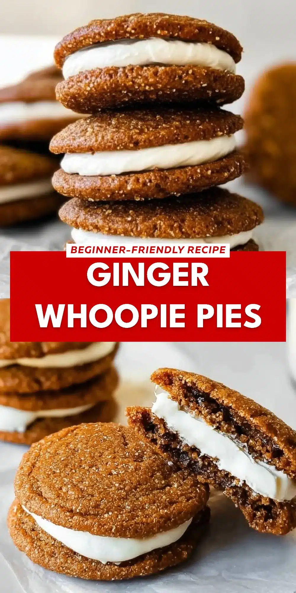 Ginger Whoopie Pies
