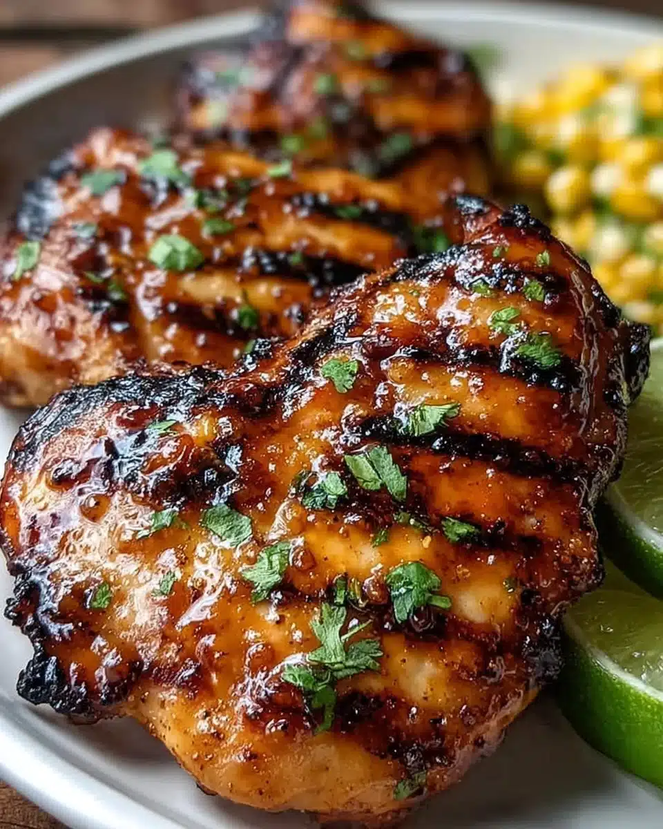 Grilled Hot Honey Chicken