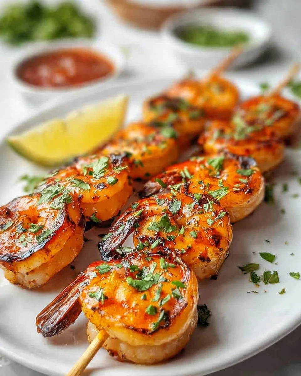 Grilled Seafood Skewers