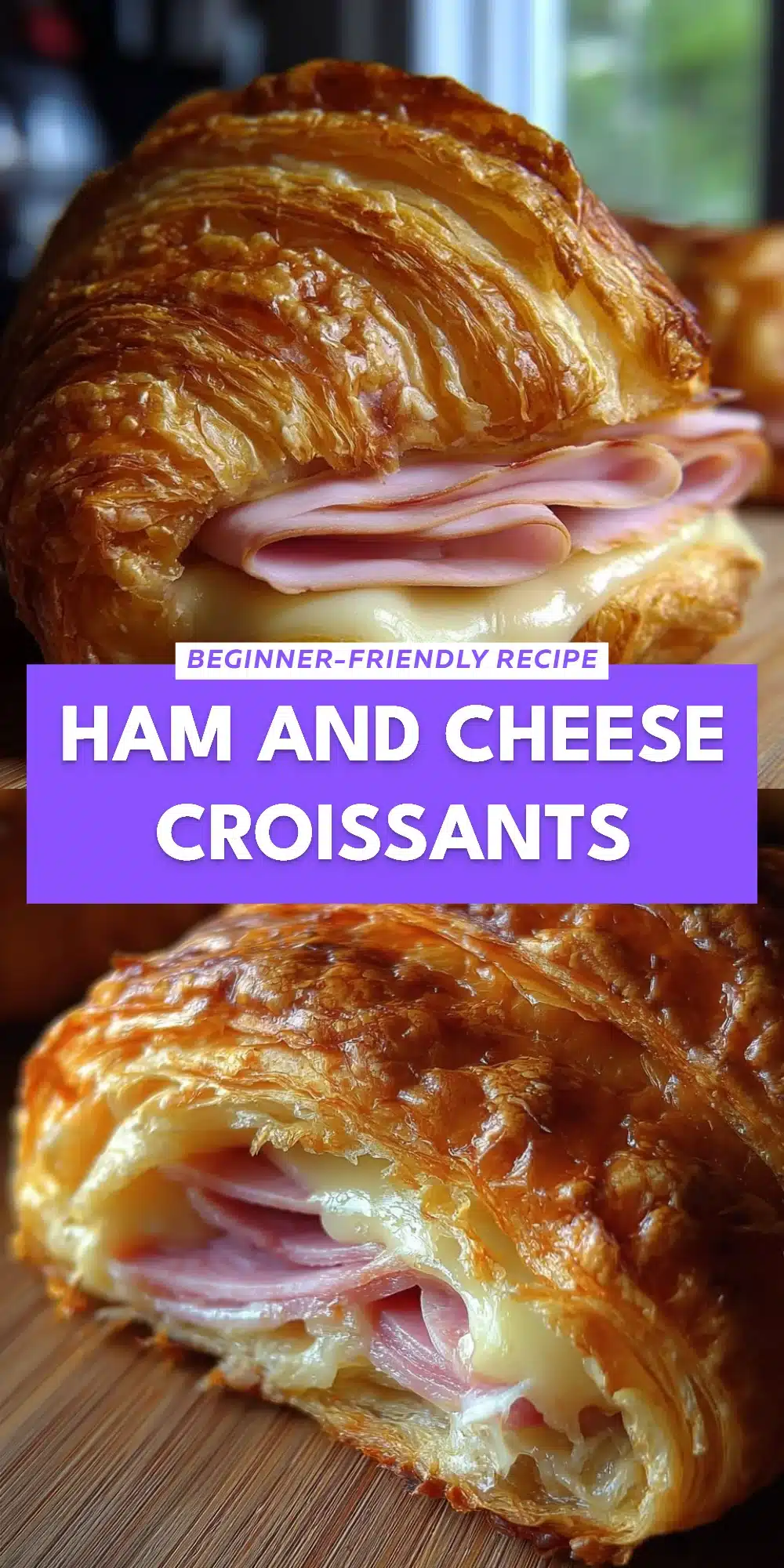Ham and Cheese Croissants