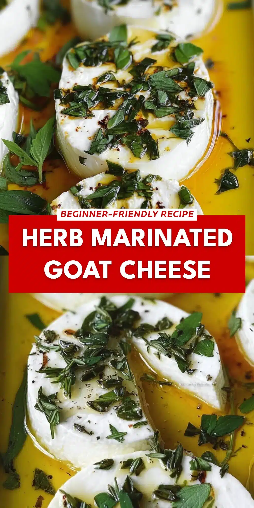 Herb Marinated Goat Cheese