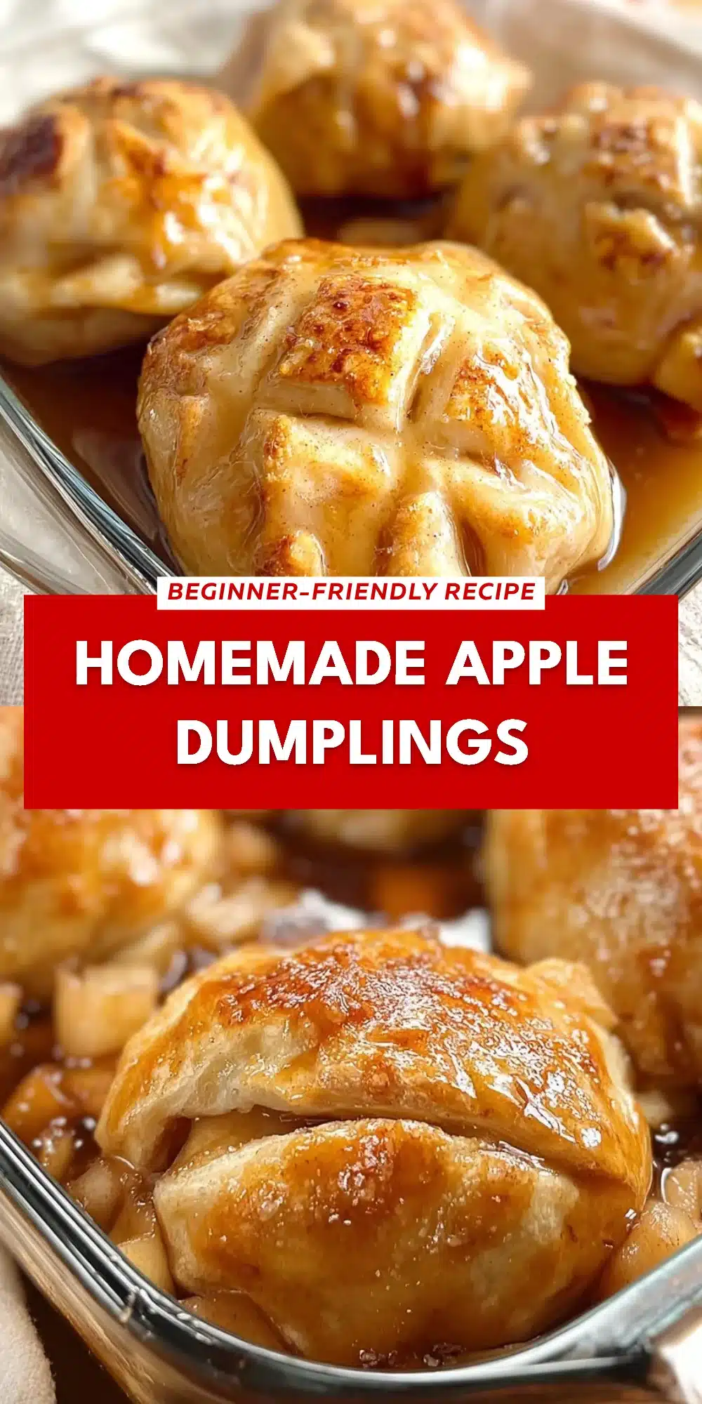 Homemade Apple Dumplings