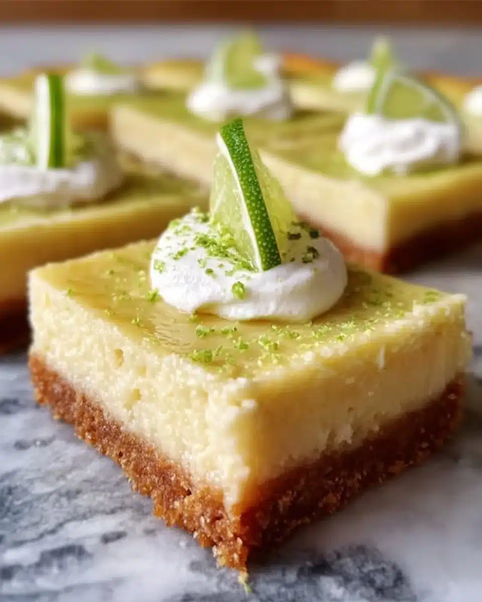 Key Lime Pie Bars