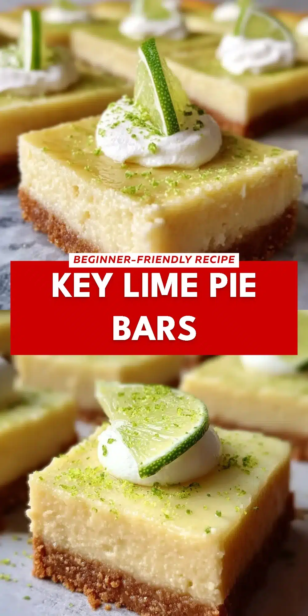 Key Lime Pie Bars