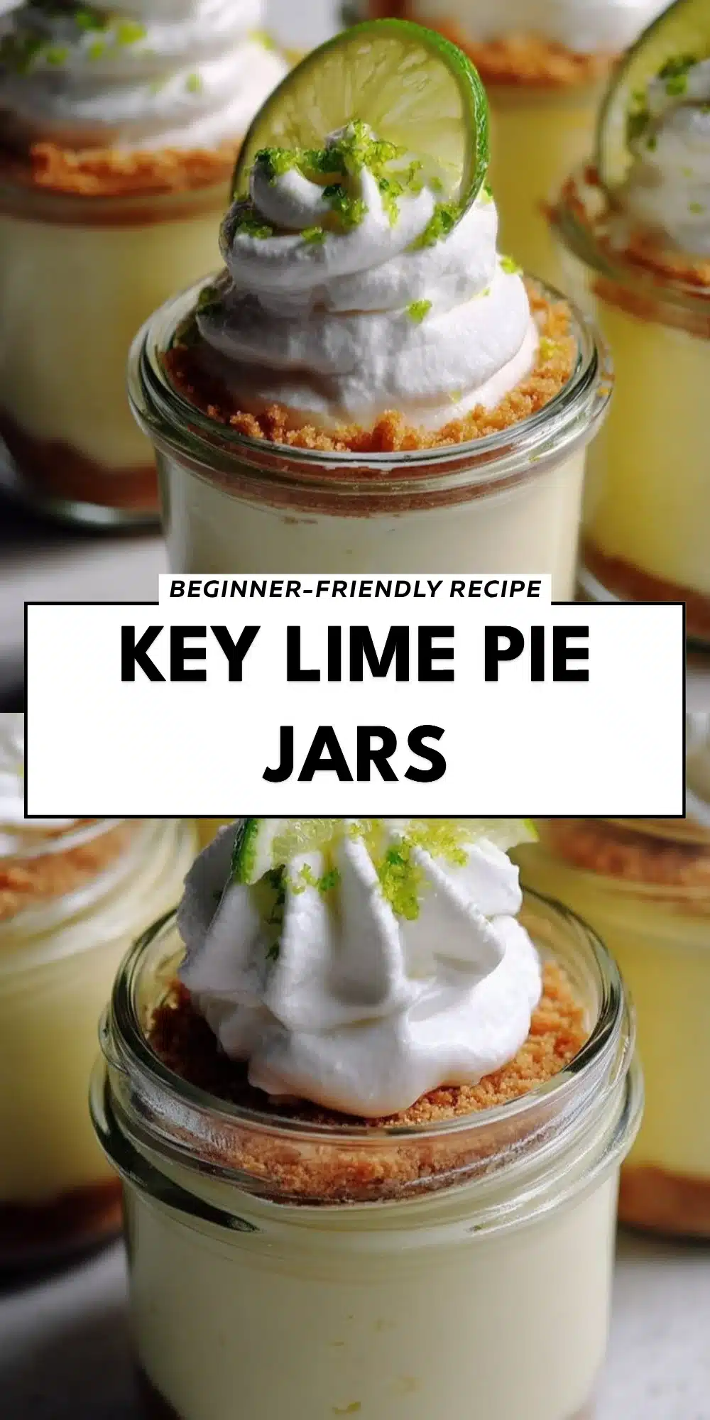 Key Lime Pie Jars