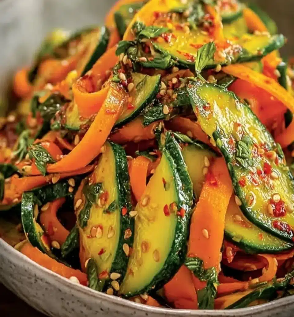 Korean Cucumber Carrot Salad