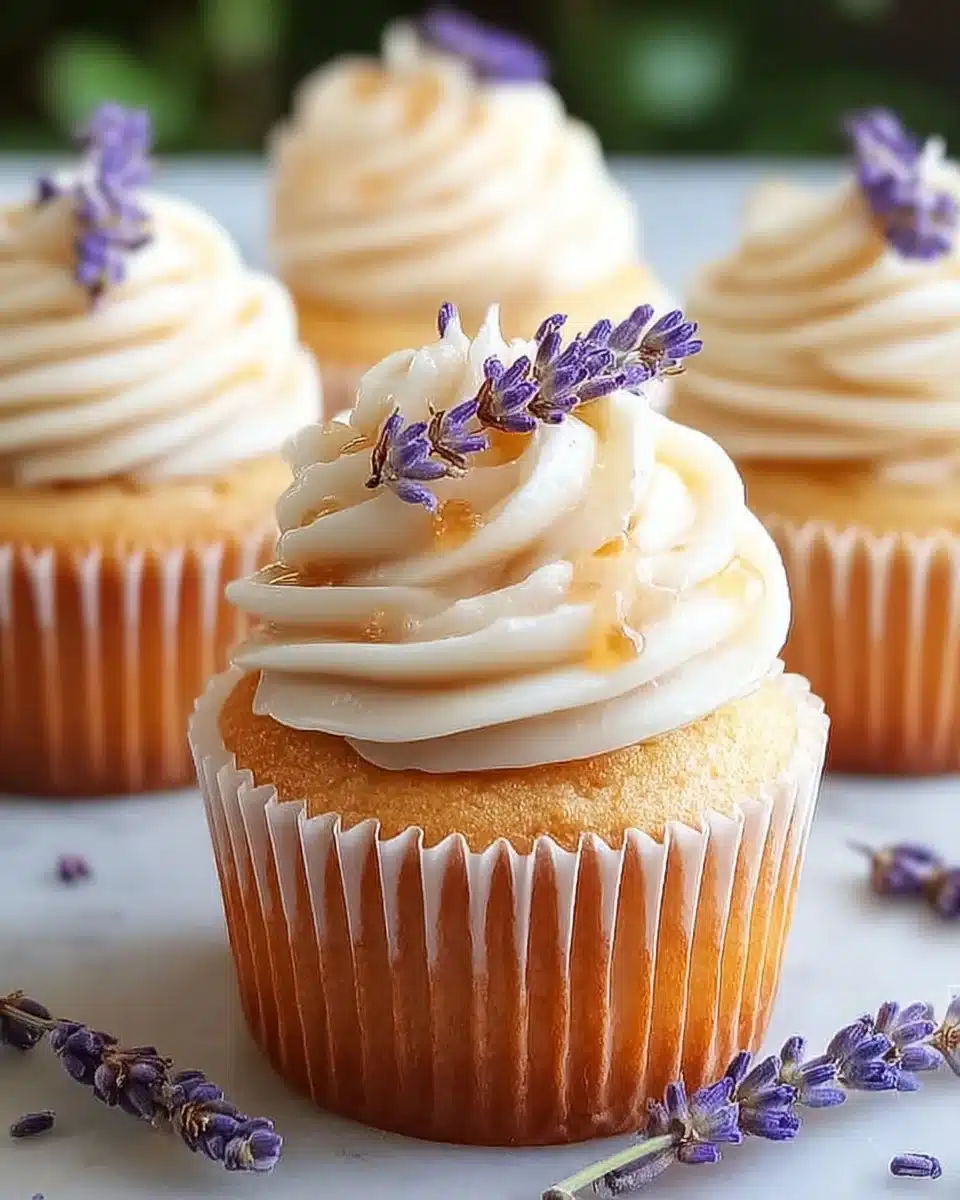 Lavender Honey Cupcakes Recipe Delight