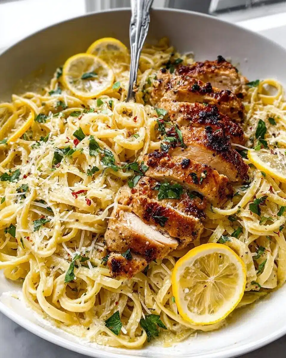 Lemon Chicken Pasta