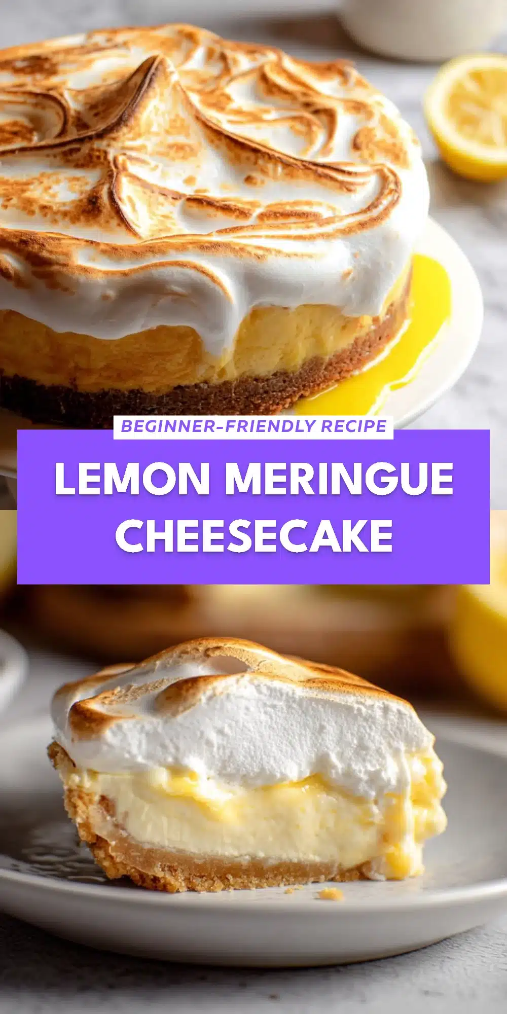 Lemon Meringue Cheesecake
