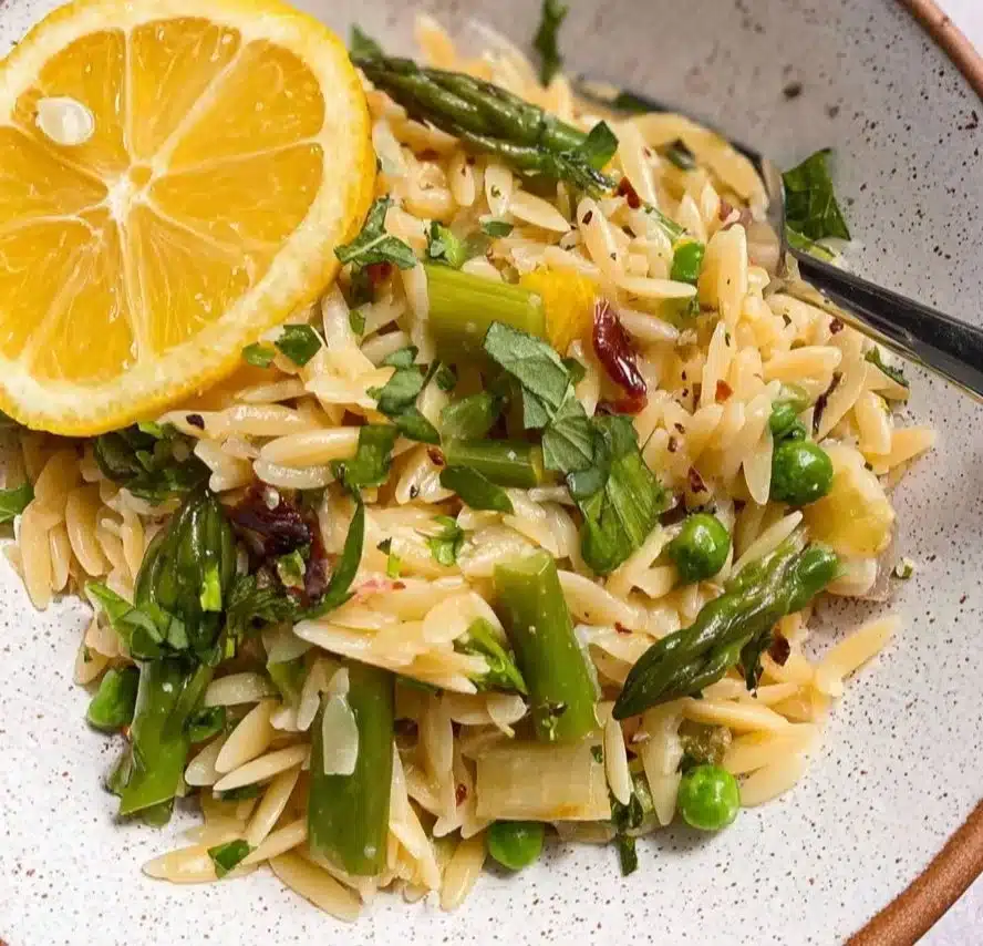 Lemon Orzo Salad