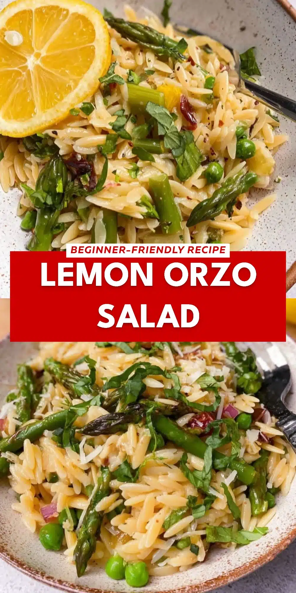 Lemon Orzo Salad